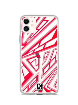 Fragment Pattern Red Case