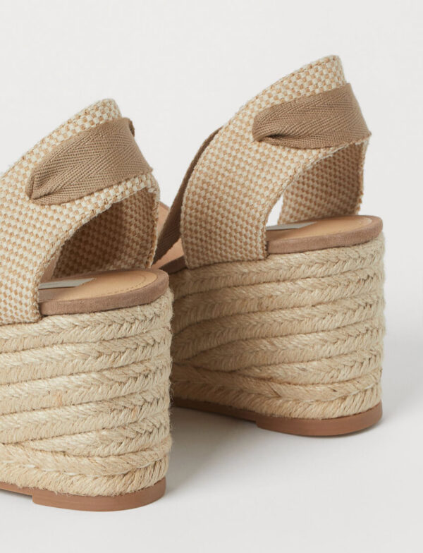 Wedge-heeled Espadrilles