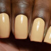 Pastel Yellow Cream Polish