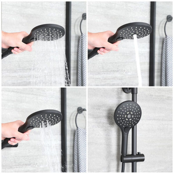 Modern Thermostatic Round Bar Shower